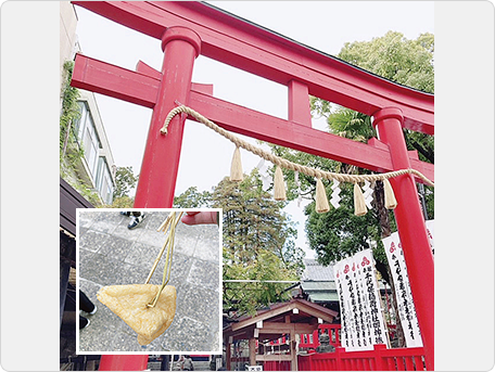 千代保稲荷神社参拝