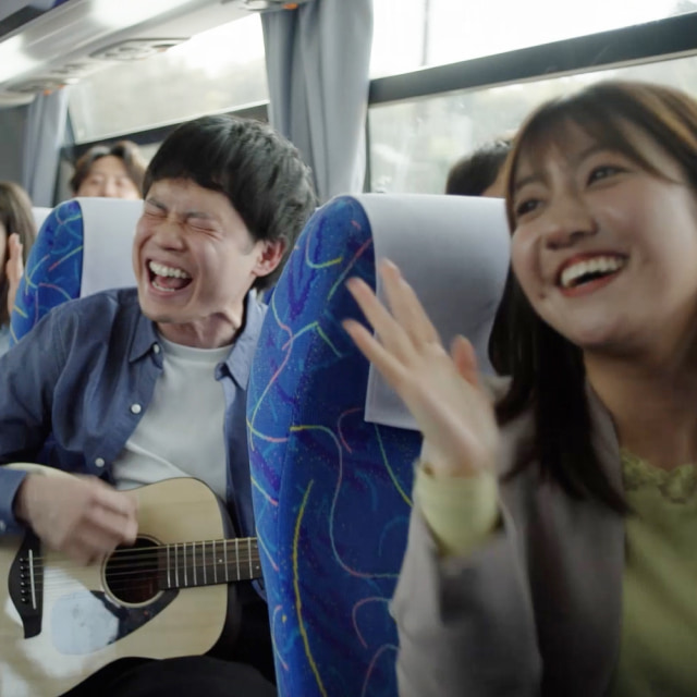 「すべての旅を、たった一つの旅へ。」篇 フルバージョンの一部の画像。