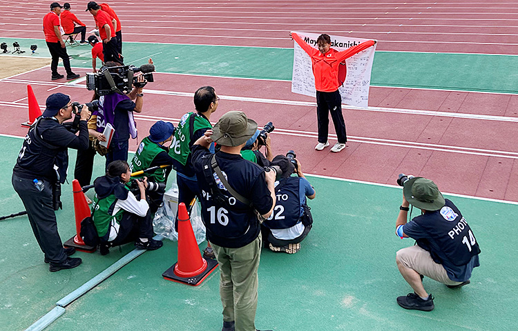 中西麻耶選手